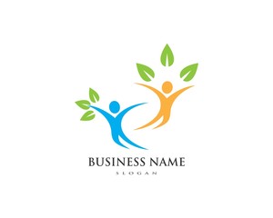 Healthy Life Logo template