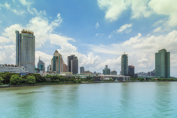 Obraz premium Ningbo urban architecture landscape