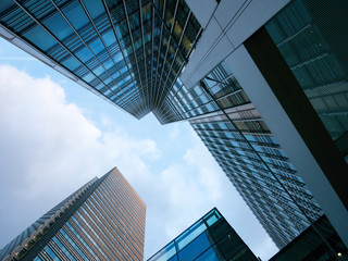 London office building skyscraper, working & meeting