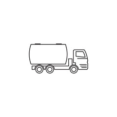truck auto barrel icon