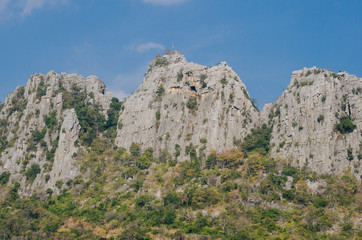 Fototapeta na wymiar limestone mountain