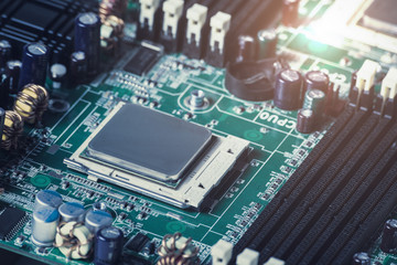 Electric circuit and CPU.