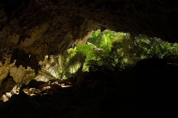 cave in thailand