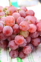 Fresh fruit grapes delicious at street food