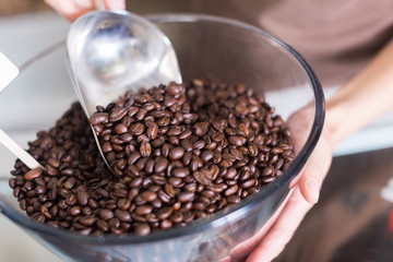 Fototapeta premium Image of container with coffee