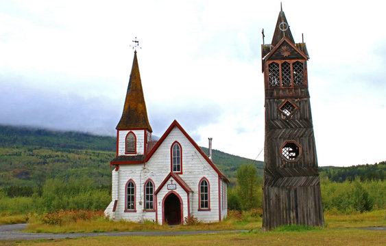 Old Church in the yukon
