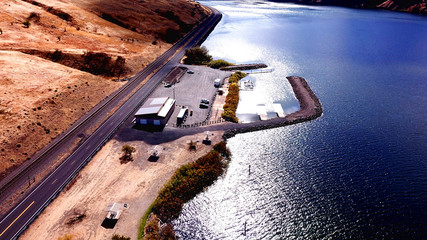 Fototapeta na wymiar Snake River Boat Launch