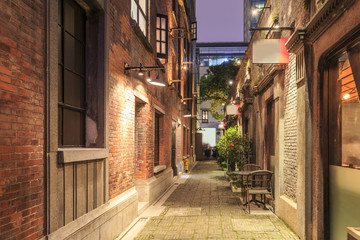 Fototapeta na wymiar Shanghai Shikumen Street