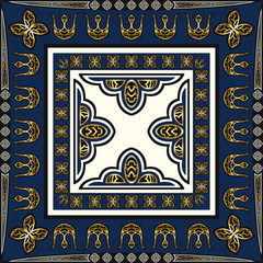 Obraz premium scarf pattern