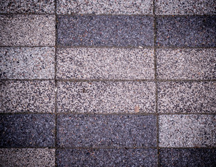 decorative paving tile on the sidewalk. background, texture, pattern.