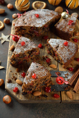 Christmas fruit cake
