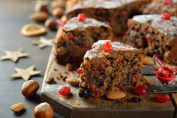 Christmas fruit cake