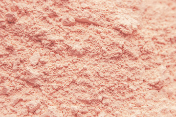 dry clay powder cosmetic texture 