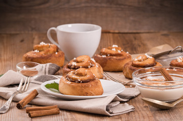 Cinnamon rolls. 
