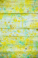 Background and Wallpaper or texture of Wooden board or table wood full of colors From the production of art.