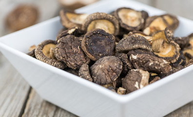 Portion of Dried Shiitake