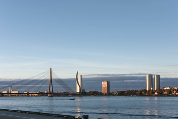 Naklejka premium Riga city