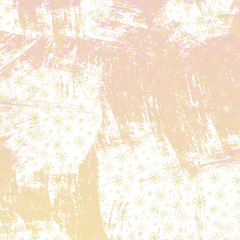 pattern of snowflakes. grunge background. The idea for the New Year. It can be used to design websites, postcards, etc.