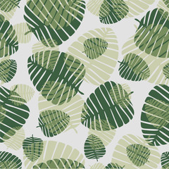  pattern with the image of plant leaves. theme of nature. Can be used in website design, etc.