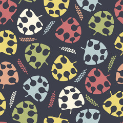  pattern with the image of plant leaves. theme of nature. Can be used in website design, etc.