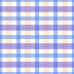 Vector checkered plaid seamless pattern