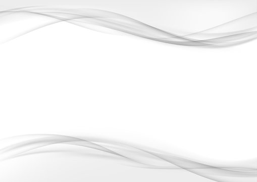 Light weight transparent fashion smooth border lines background © phyZick