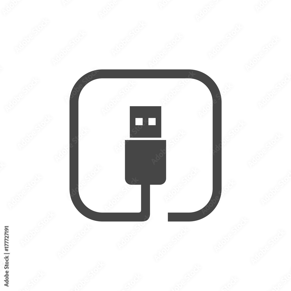 Sticker Plug in icon 