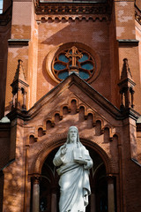 Obraz premium German Evangelical Church facade, Berlin