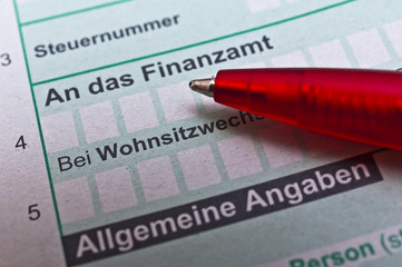 Finanzamt Steuererklärung 