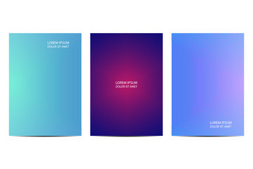 Minimal abstract covers design. Poster with graphics background. Vector illustration