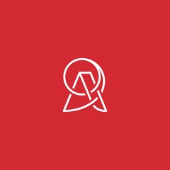 Letter A - sign, symbol.