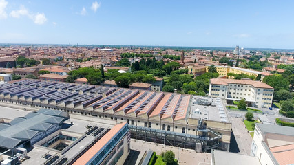 Aerial view of Pisa, Tuscany