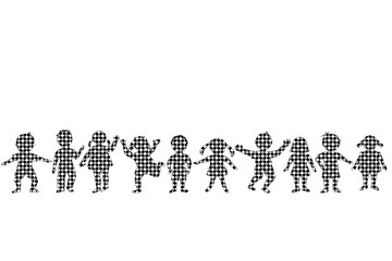 Tablecloth patterned kids