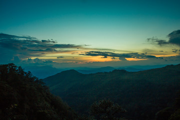 Fototapeta na wymiar Mountain in Thailand