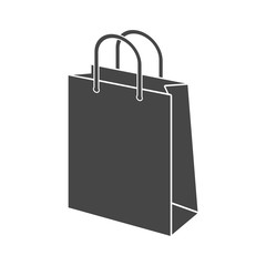 Bag store. Single flat icon 