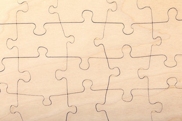 wood jigsaw puzzle texture