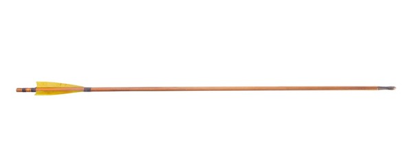 Arrow isolated on white