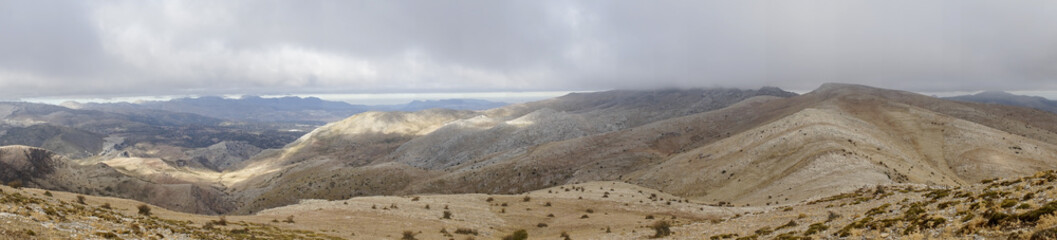 Sierra de la Hidalga en el parque natural sierra de las Nieves, Málaga