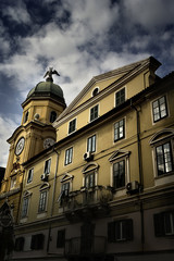 Tour de l'horloge à Rijeka, Croatie