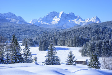 Winteridylle in Oberbayern