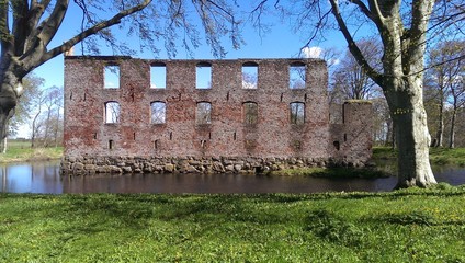 The old castle Trøjborg in Denmark