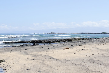Fototapeta na wymiar Hawaii beach landscape