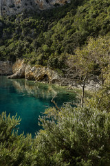 Crique aux reflets turquoise, Croatie