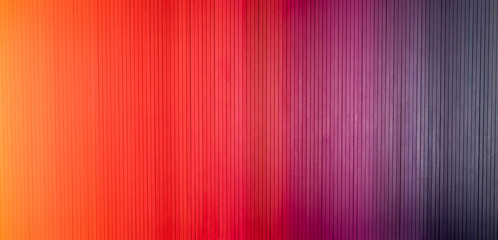 Rainbow colourful vertical wooden wall or surface