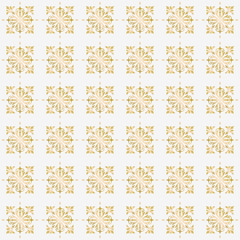 モノグラム　ヨーロッパ風　シームレスパターン