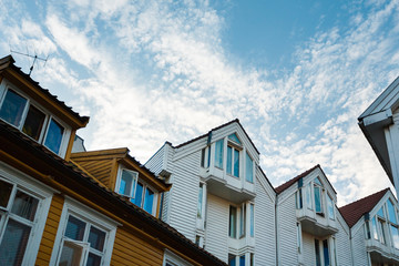 Wooden buildings of Stavanger