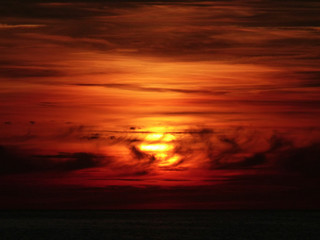Obraz na płótnie Canvas Sunset