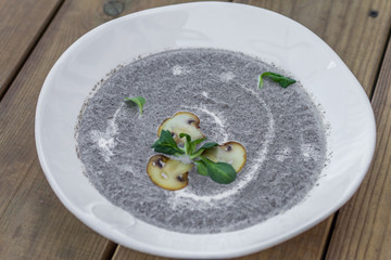 Delicious appetizing soup