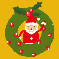 サンタクロース　クリスマスのイメージ