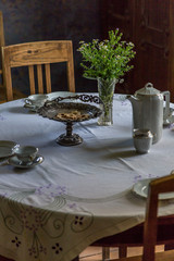Table in living room